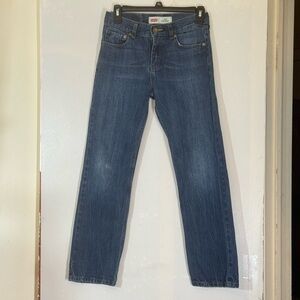 Levi's 514 Straight Fit Denim Jeans Size 14 Reg 27X27